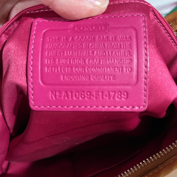 Coach Plaid purse - Picture 2 of 4